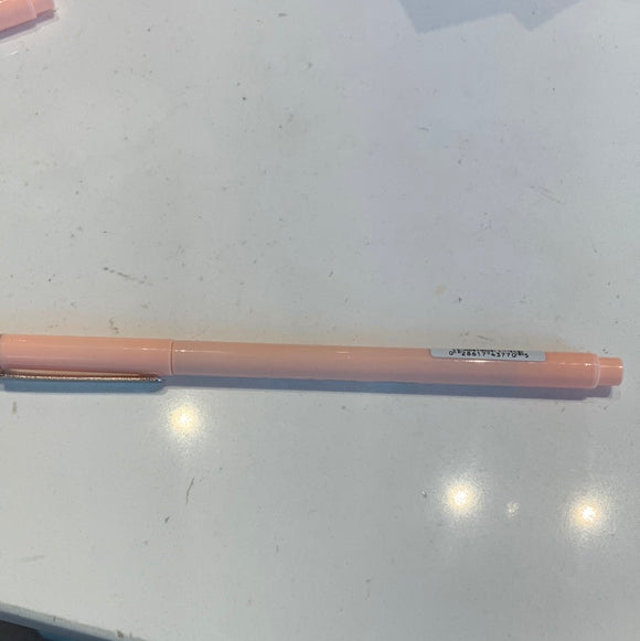 Le pen flex pastel peach