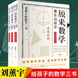 原来数学都在这样学全3册 刘熏宇著 给孩子的数学三书