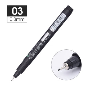 马利勾线笔 绘画针管笔 绘图笔 描边笔 Micro Line 0.3