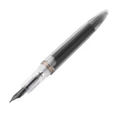 透明钢笔 笔杆灌墨 钛黑尖 赠送5ml彩墨 F尖