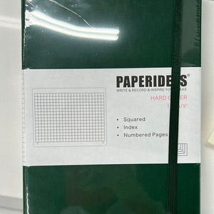 Paperideas 方格本 硬壳 深绿色 A5 Paperideas Squared Hardcover Notebook GREEN A5