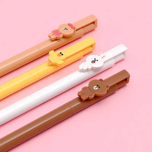 KACO Gel Ink Pen Line Friends 4pcs